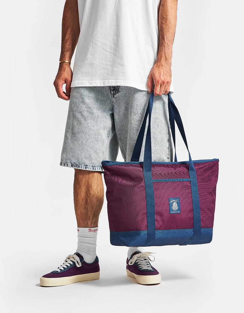 Borsa termica Last Resort x Julian Smith - Prugna/Blu sporco