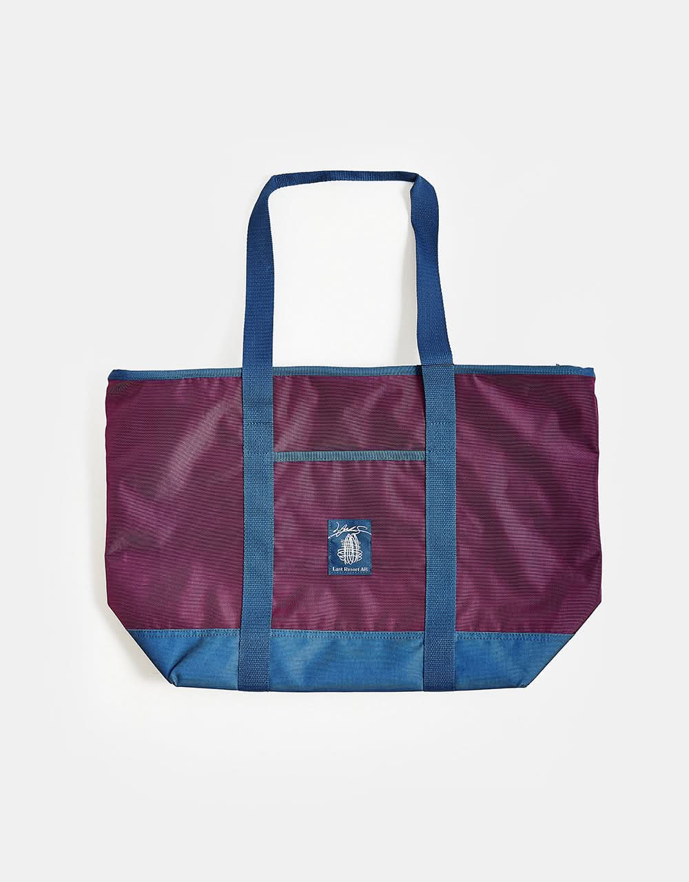 Last Resort x Julian Smith Cooler Bag - Plum/Dirty Blue