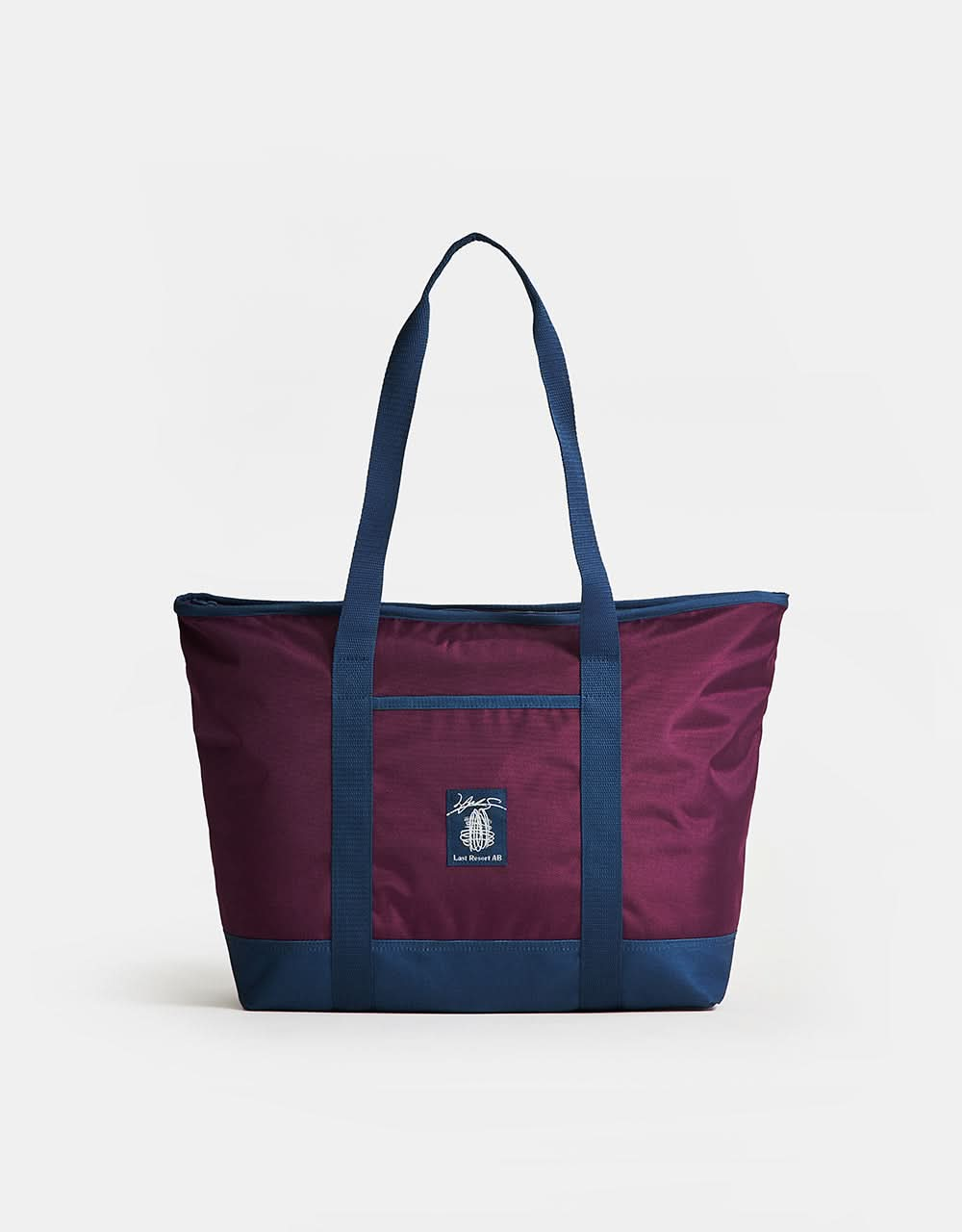 Last Resort x Julian Smith Cooler Bag - Plum/Dirty Blue