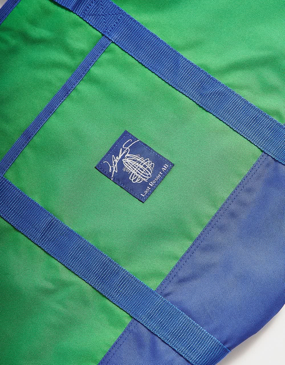 Last Resort x Julian Smith Cooler Bag - Kelly Green/Klein Blue