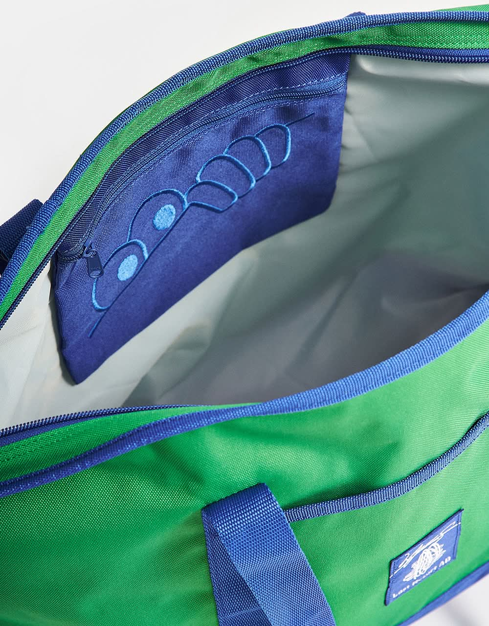 Sac isotherme Last Resort x Julian Smith - Vert Kelly/Bleu Klein