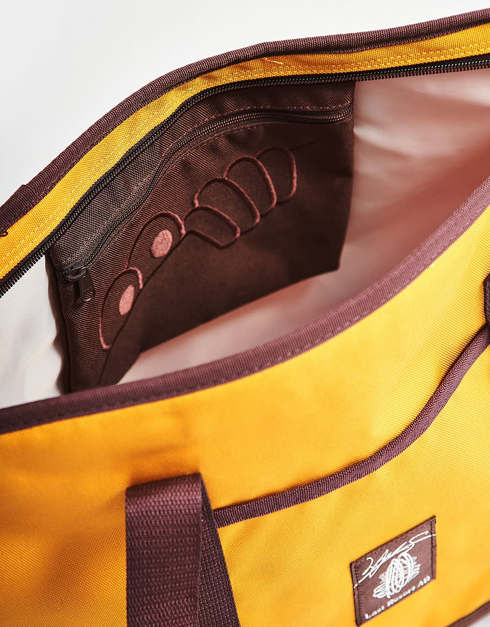 Sac isotherme Last Resort x Julian Smith - Jaune/Marron