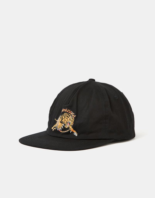 Gorra Snapback Simplificada Salba Tiger de Santa Cruz - Negro