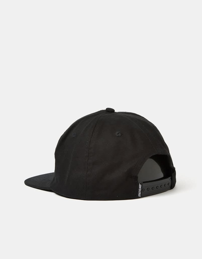 Casquette Snapback Simplifiée Santa Cruz Salba Tiger - Noir