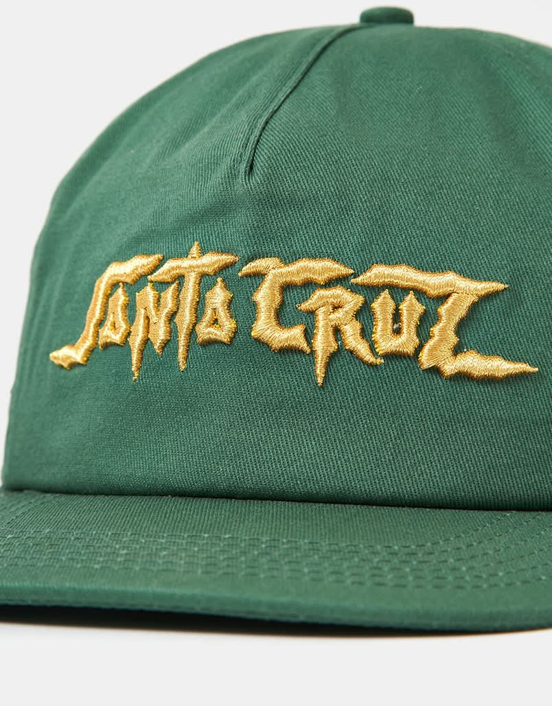 Santa Cruz Dungeon Strip Snapback Cap - Pine