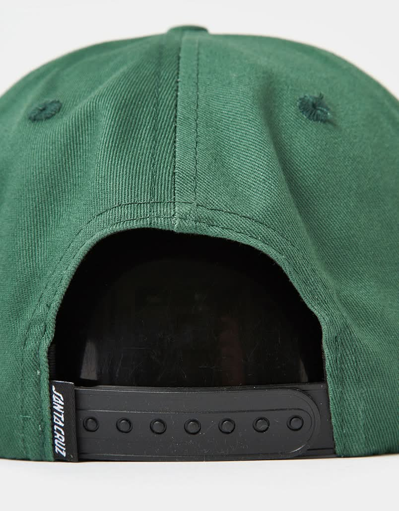 Santa Cruz Dungeon Strip Snapback Cap - Pine