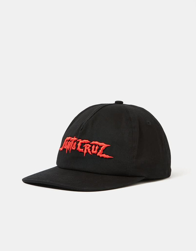 Casquette Snapback Santa Cruz Dungeon Strip - Noir