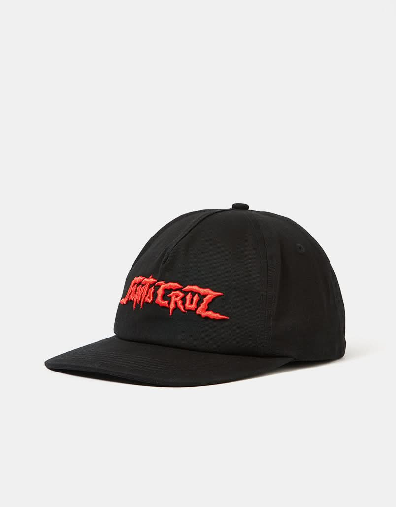 Cappellino snapback Santa Cruz Dungeon Strip - Nero