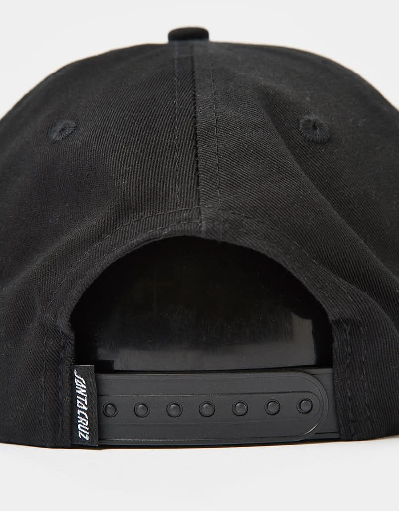 Gorra Snapback Santa Cruz Dungeon Strip - Negro