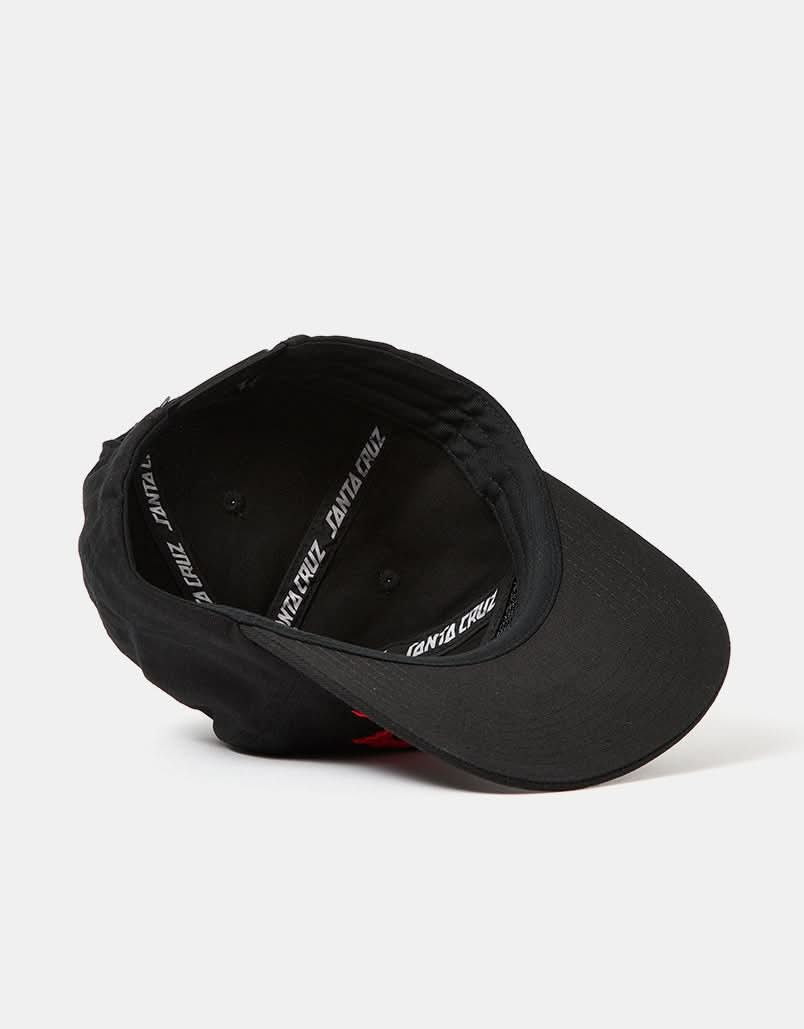 Casquette Snapback Santa Cruz Dungeon Strip - Noir