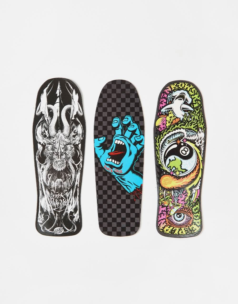 Santa Cruz Deck Series 1 Magnet Set - Assorted