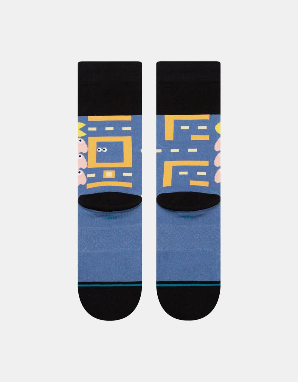 Calcetines Stance x Pac-Man Power Pellet Crew - Azul