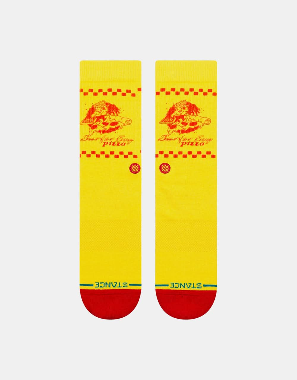 Stance x Stranger Things Surfer Boy Crew Socks - Yellow