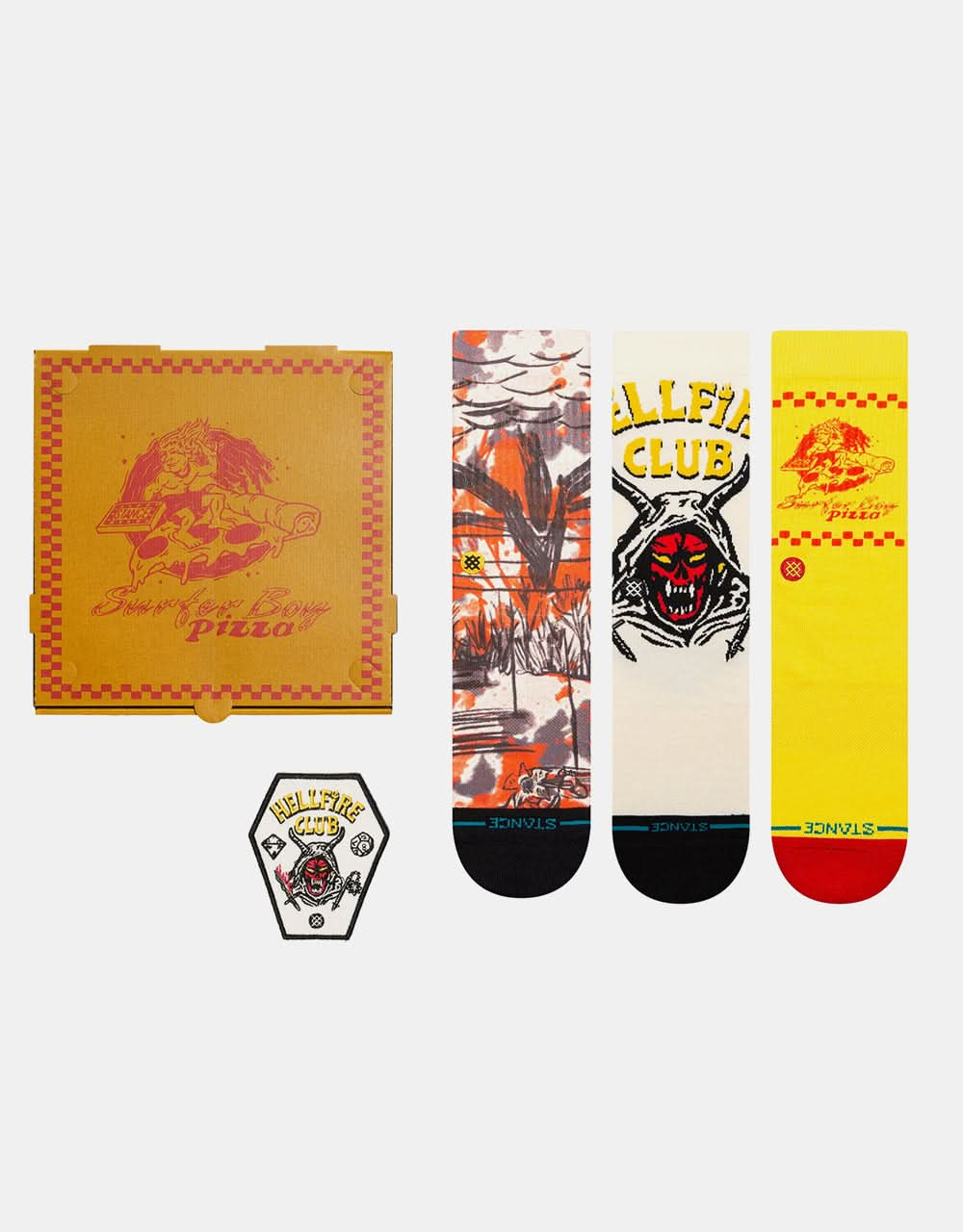 Chaussettes Stance x Stranger Things Stranger Things Box Crew - Multi