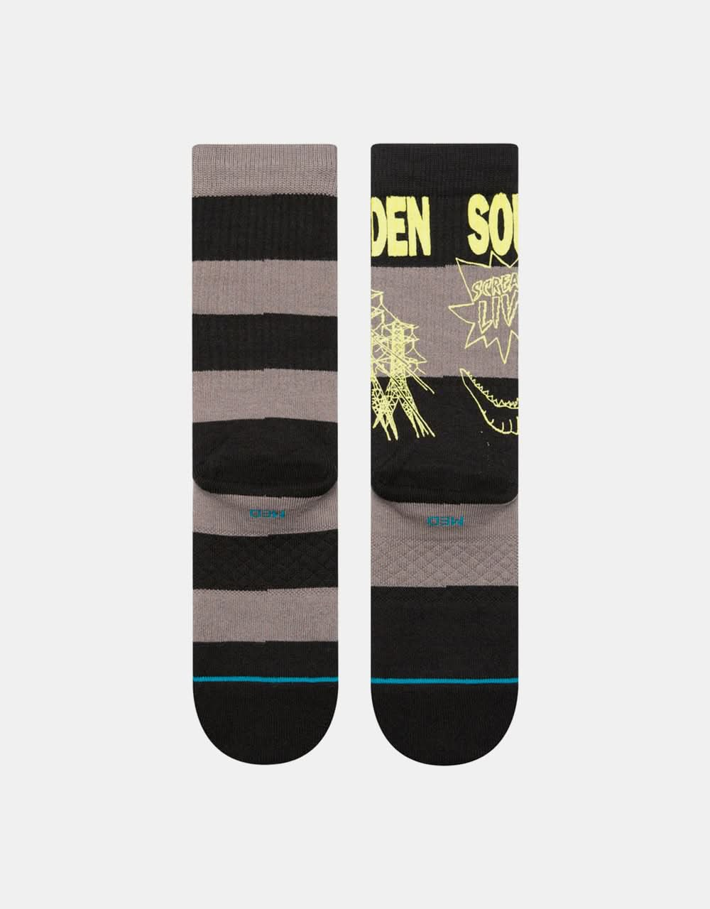 Stance Soundgarden Crew Socks - Black