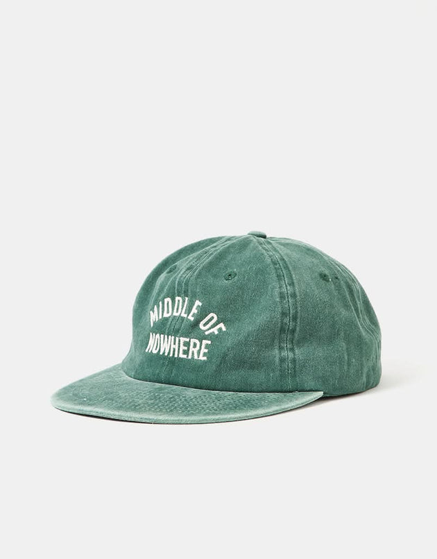 The Quiet Life Middle of Nowhere 6-Panel Cap - Green