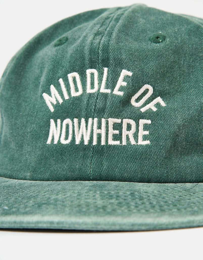 Gorra de 6 paneles The Quiet Life Middle of Nowhere - Verde