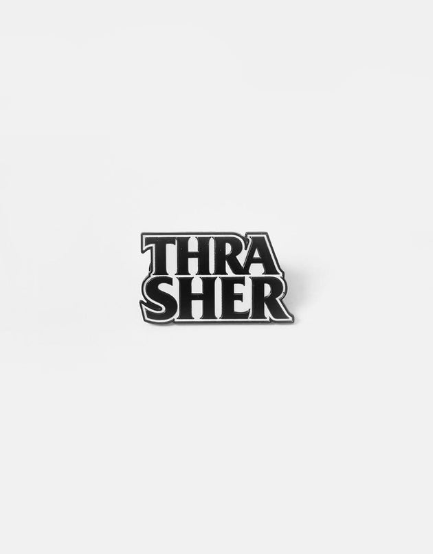 Thrasher x Anti Hero Lapel Pin Pin de solapa - Negro/Blanco