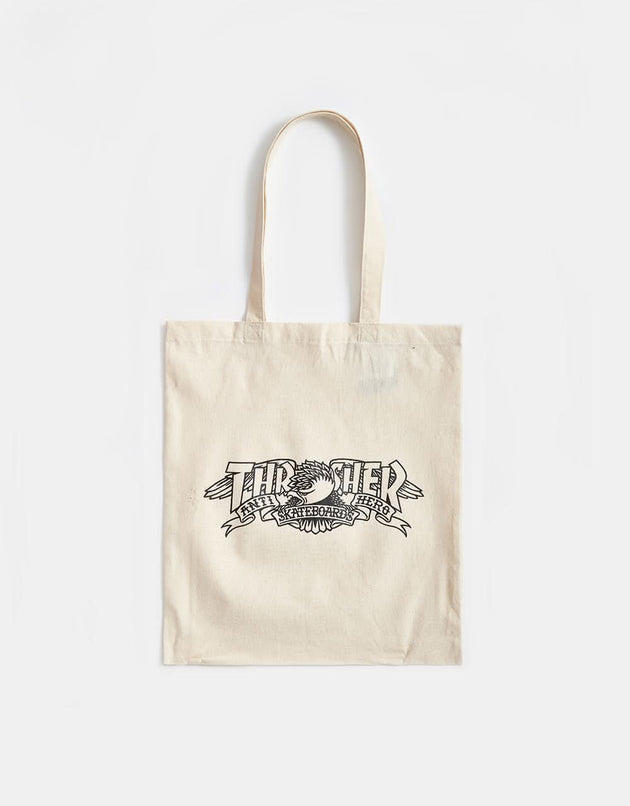 Thrasher x Anti Hero Tote Bag Tote Bag - Natural