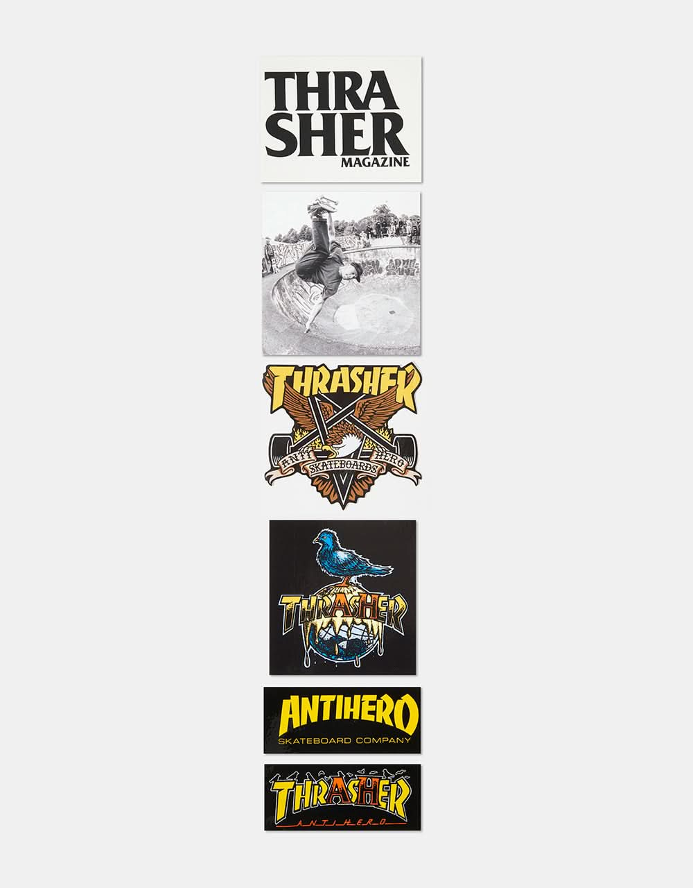 Thrasher x Anti Hero Sticker 5-Pack Sticker - Multi