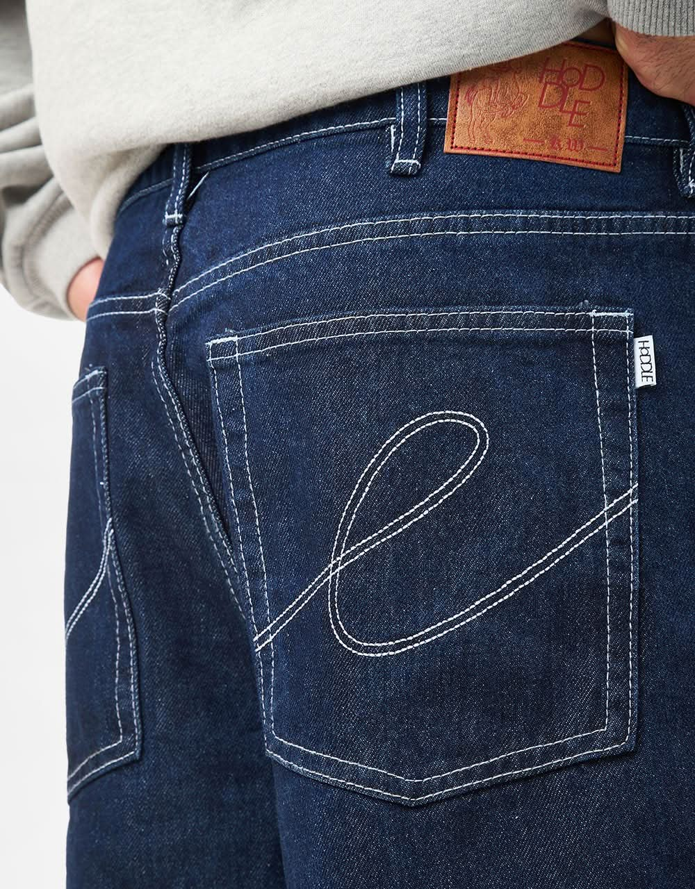 Hoddle Ranger Jeans - Indigo/White Stitch