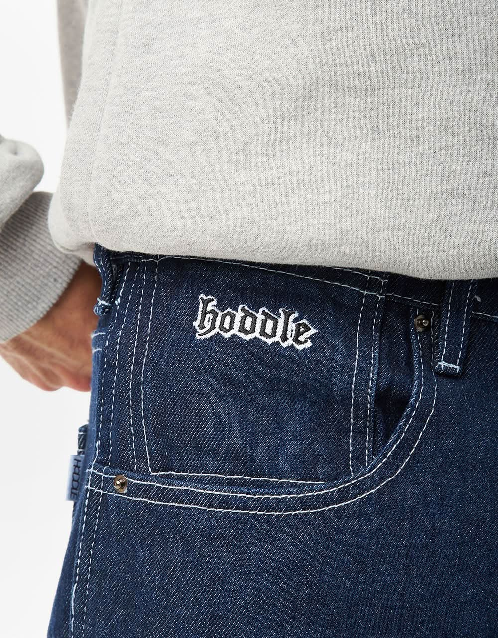 Hoddle Ranger Jeans - Indigo/White Stitch