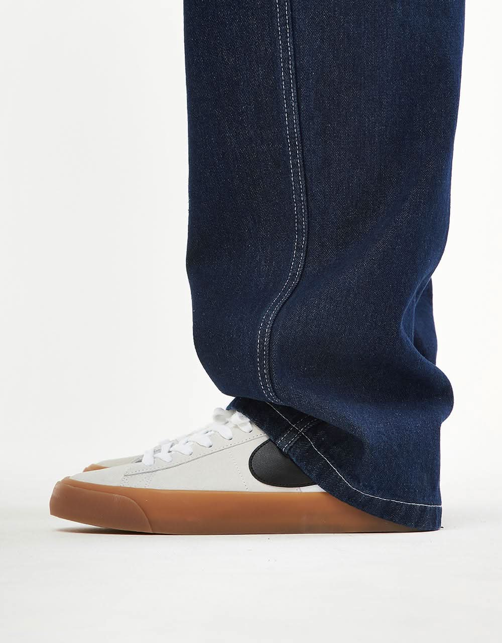 Hoddle Ranger Jeans - Indigo/White Stitch