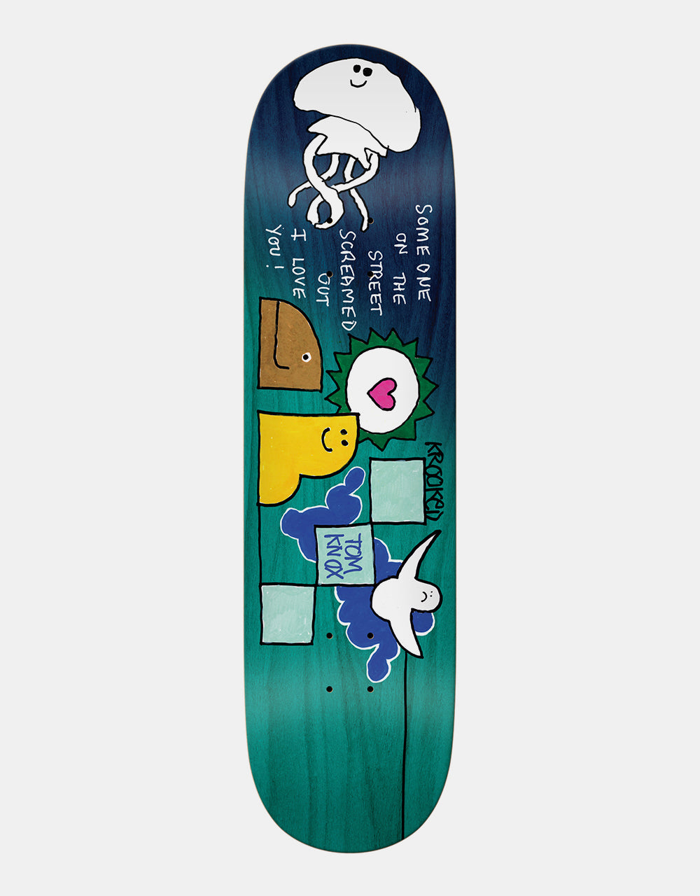 Krooked Knox on the Street Skateboard Deck