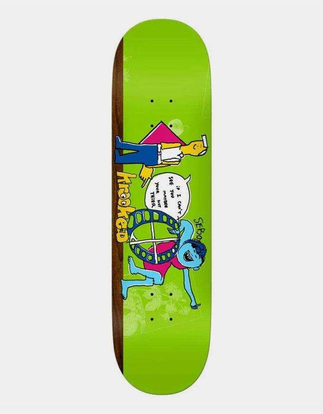 Krooked Sebo No es su tabla de skate - 8,5"