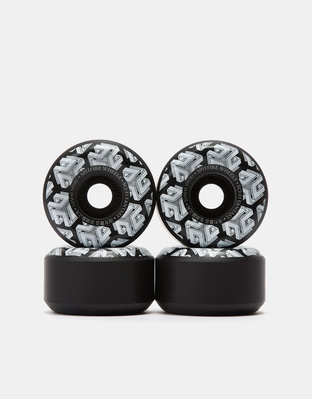 Spitfire x Sci-Fi Fantasy Dyson Formula Four Conical 99d Skateboard Wheels - 54mm