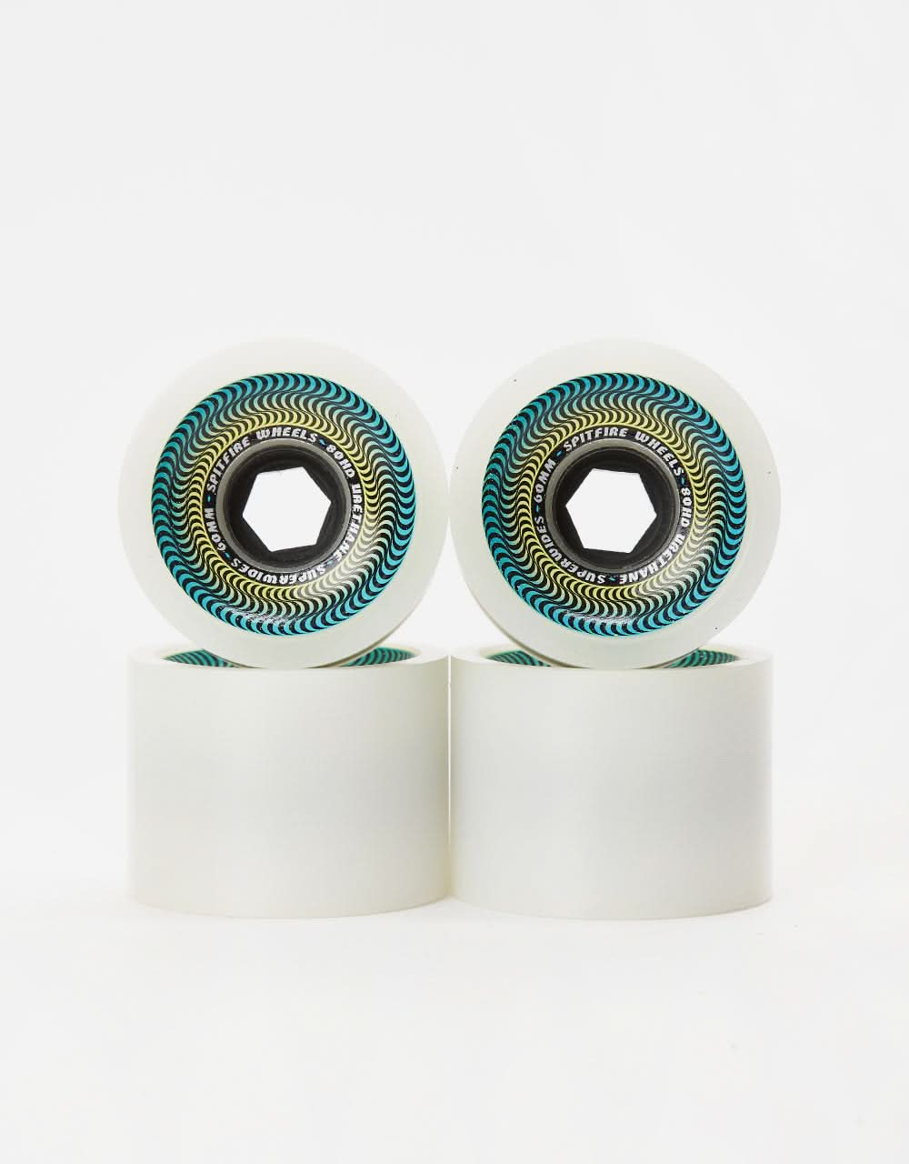 Spitfire Superwides 80HD Skateboard Wheels - 60mm