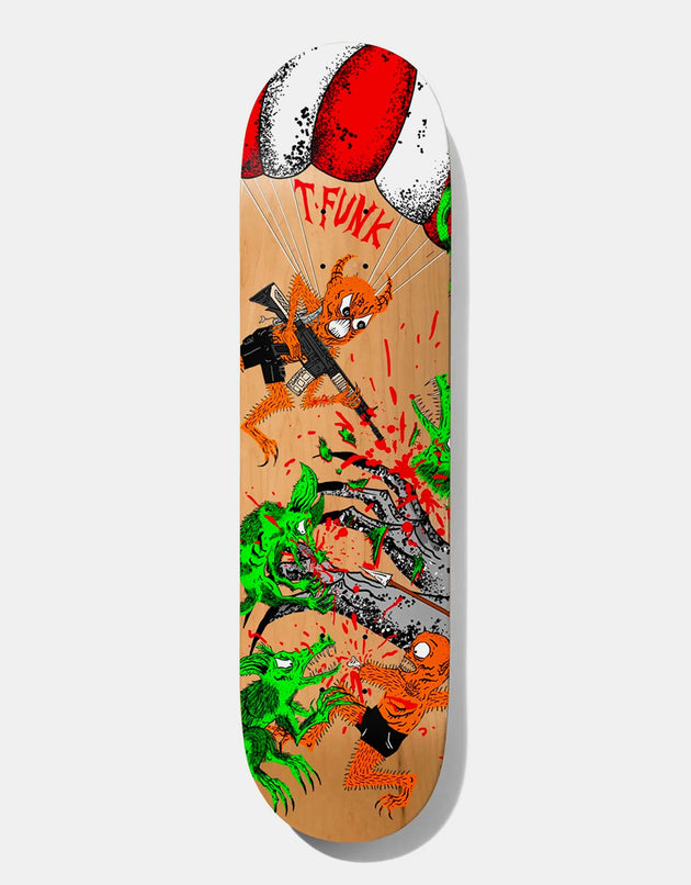 Tavola da skateboard Baker x Neckface T-Funk Toxic Rats - 8,5"