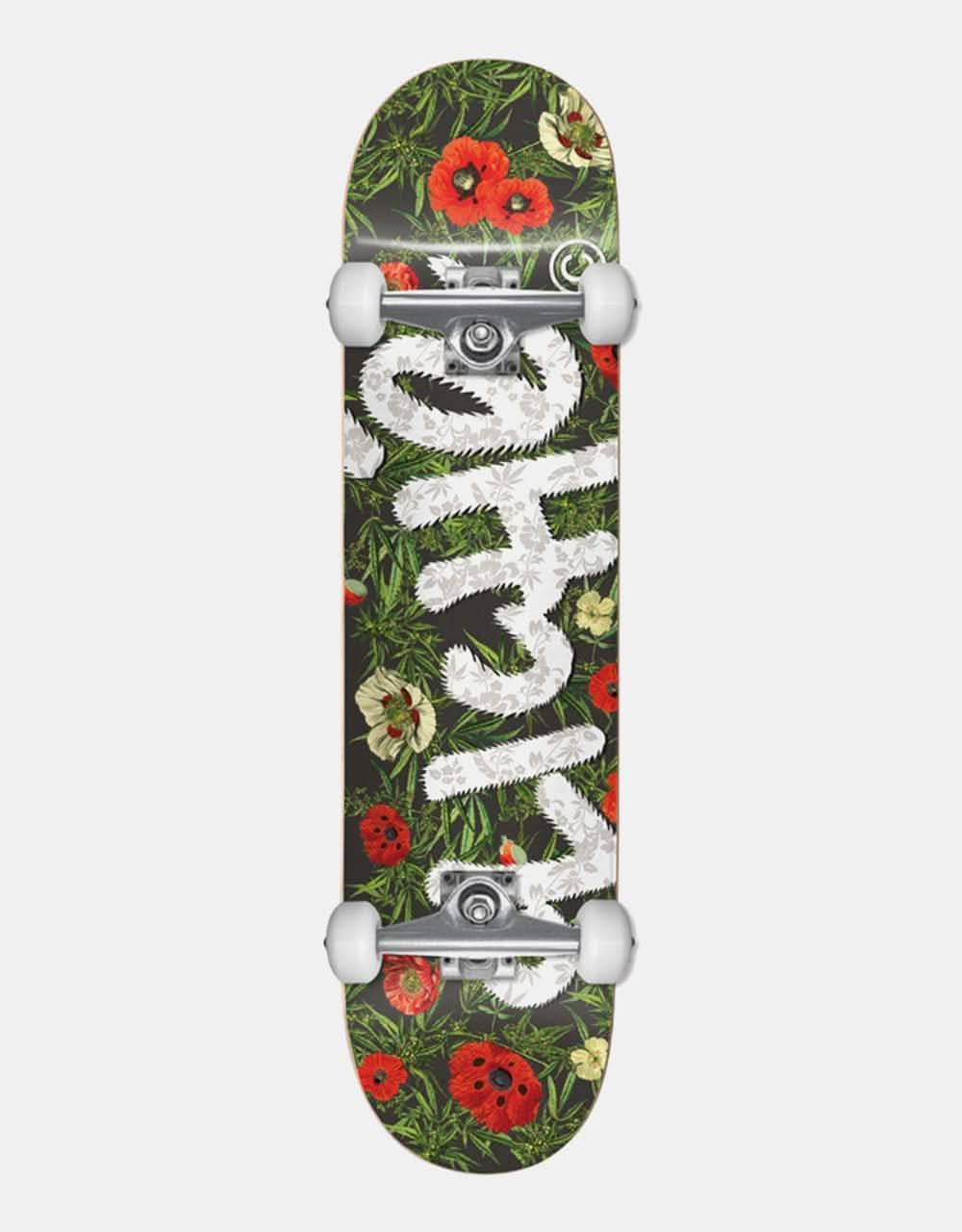 Cliché Handwritten Botanical Complete Skateboard - 8.125"