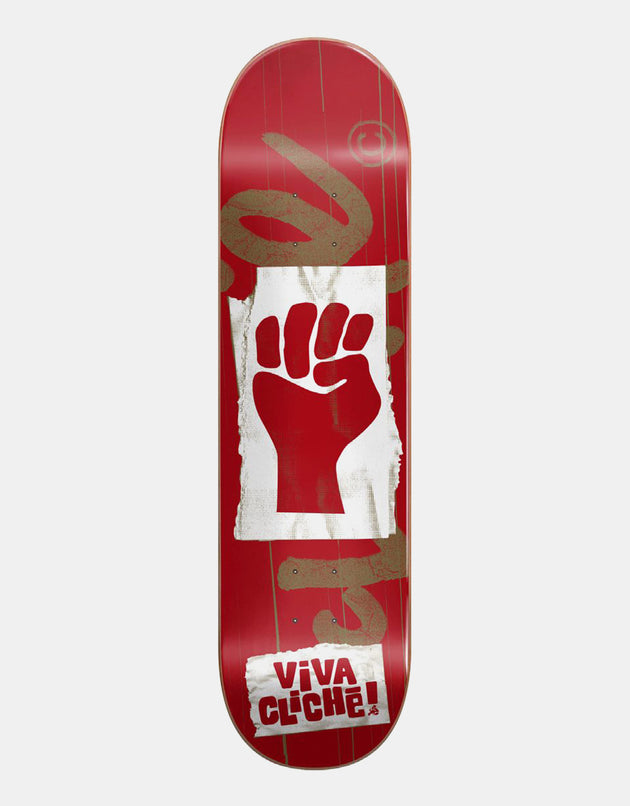 Cliché Viva Cliché Skateboard Deck – 8"