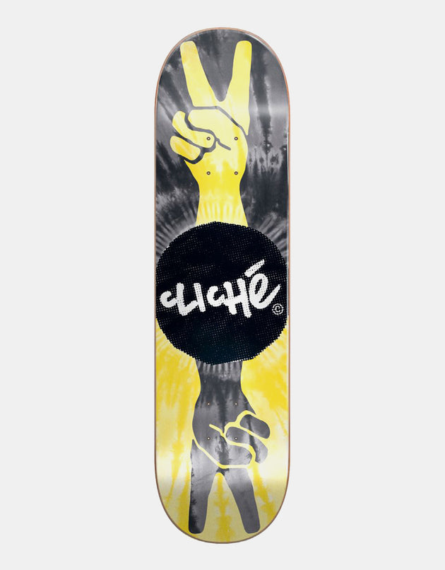 Cliché Peace Skateboard Deck – 8"