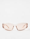 Gafas de sol Route One Cell - Lente rosa transparente/rosa