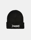 Dungeon Logo Beanie - Black (GITD)