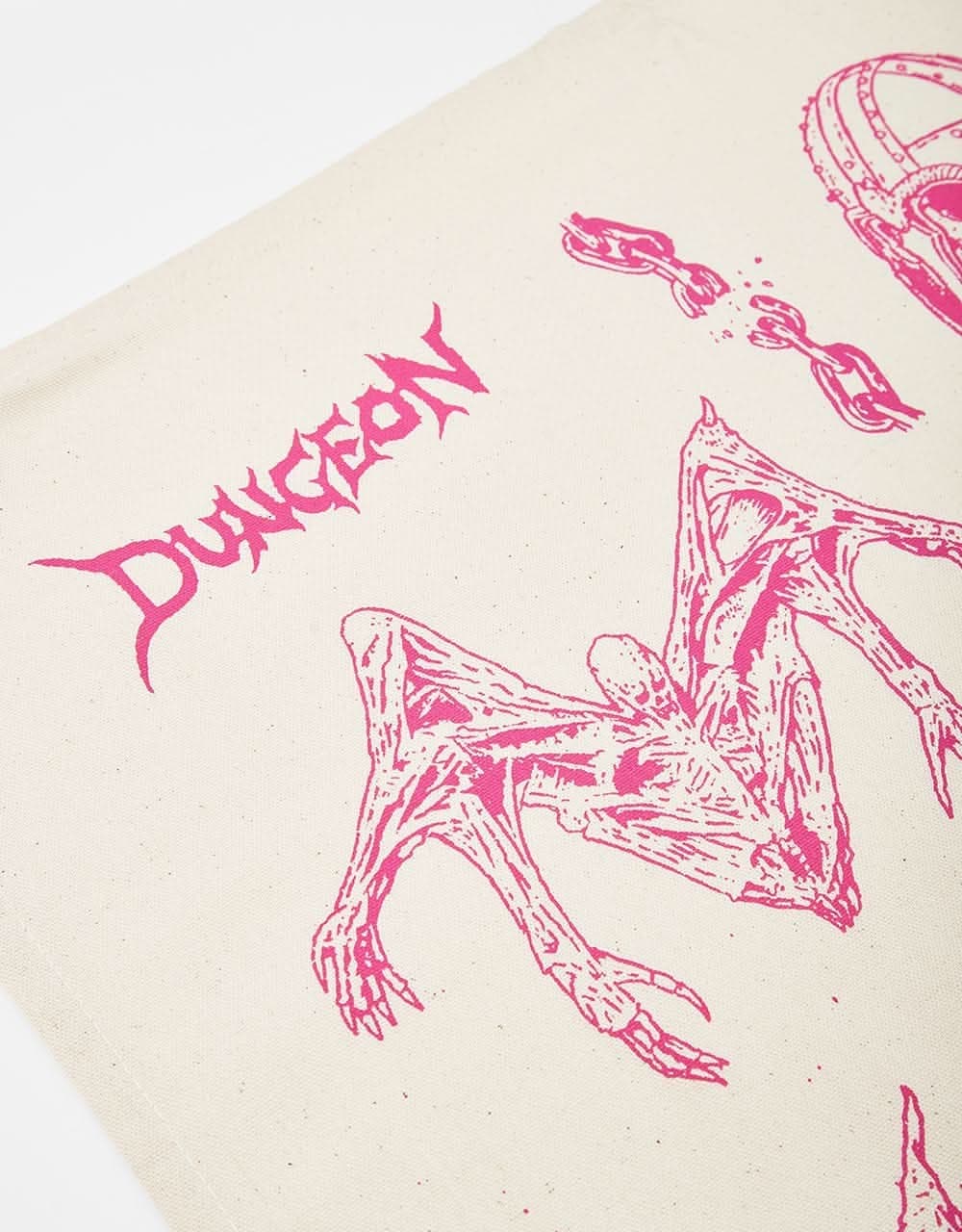 Dungeon Tea Towel - White