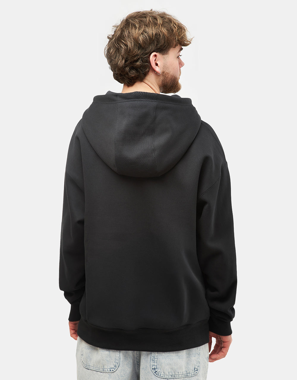 Nike SB Embroidered Pullover Hoodie - Black/White