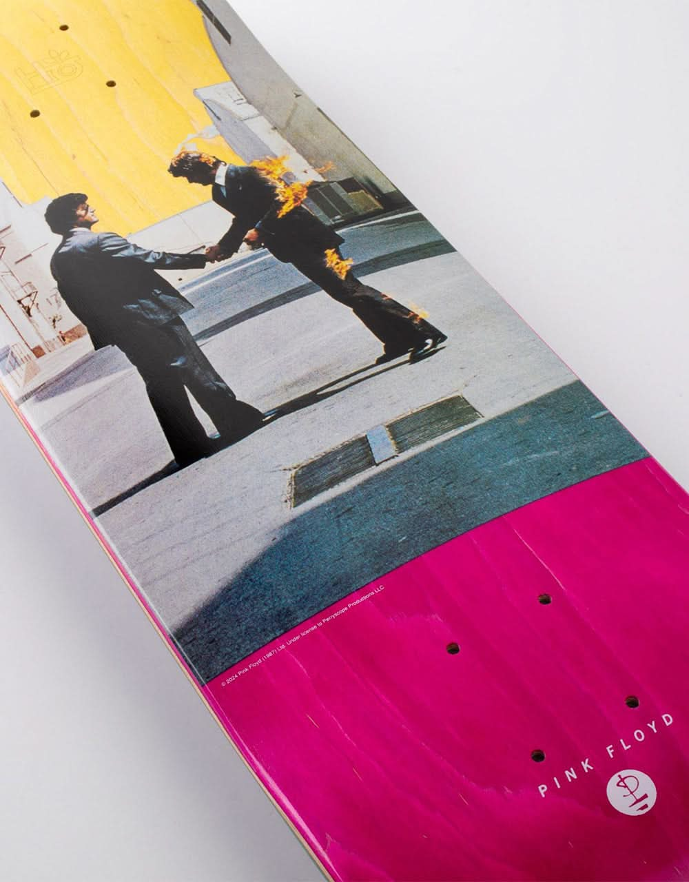 Habitat x Pink Floyd Wish You Were Here Skateboard Deck - 8.375"