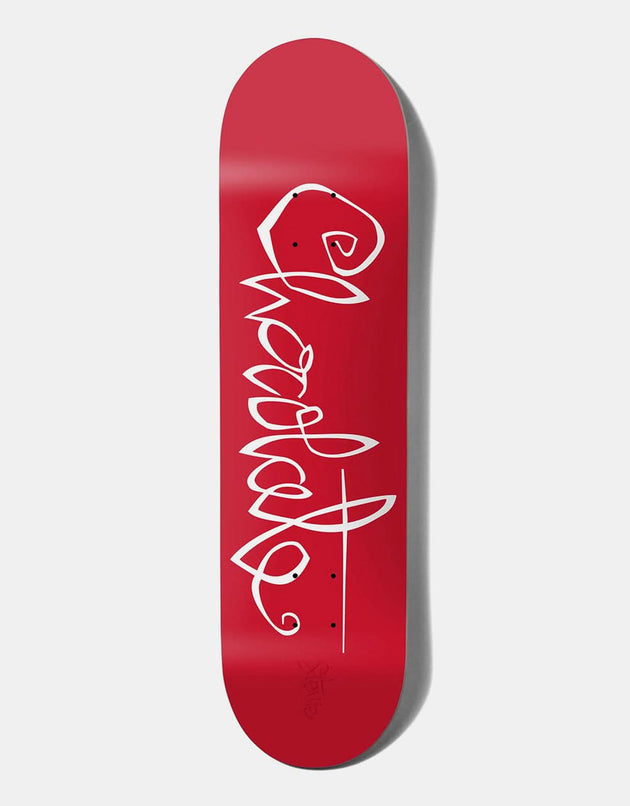 Chocolate Perez OG Script G059 Skateboard Deck - 8.4"