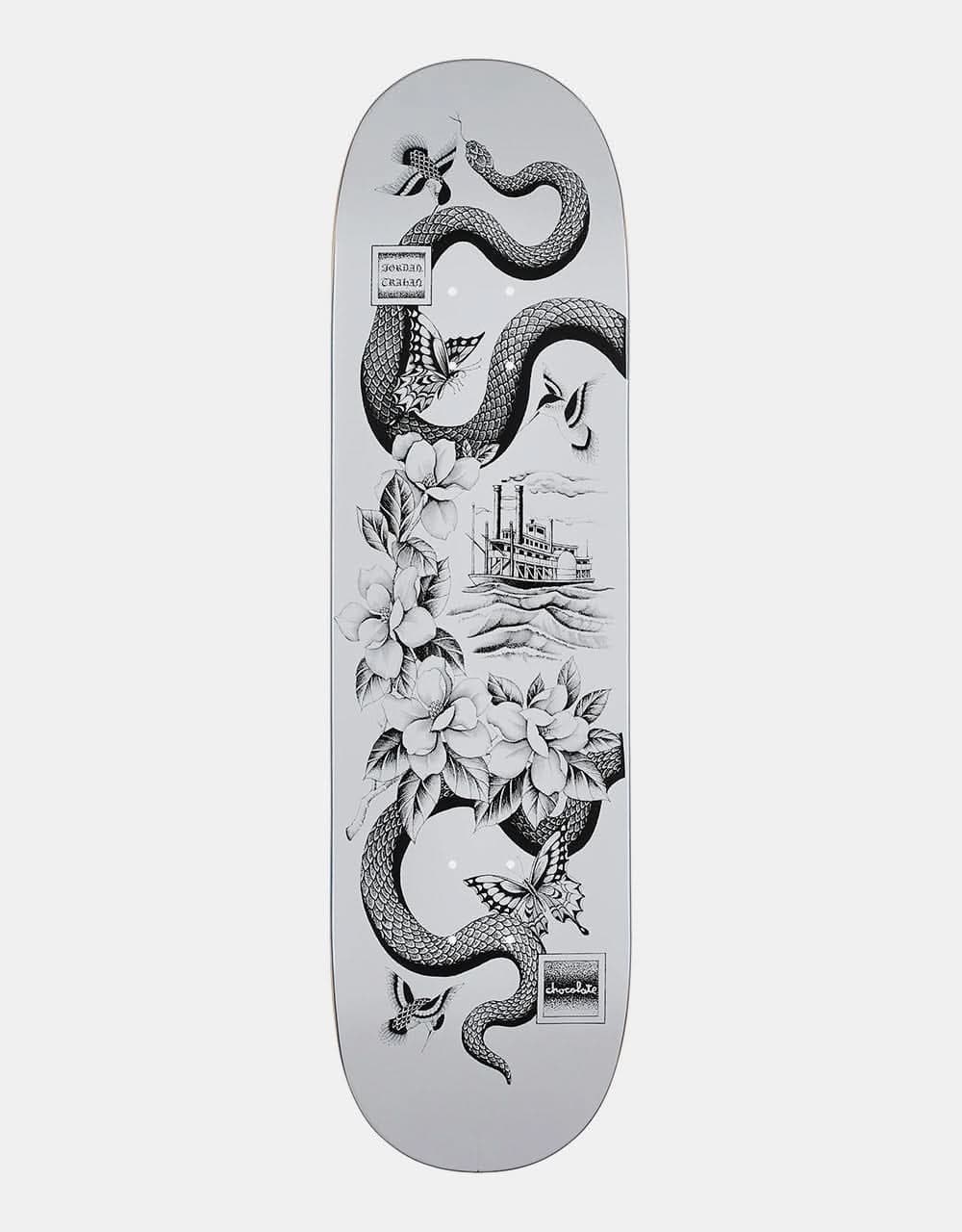 Chocolate Trahan Bayou 'TWIN TIP' G096 Skateboard Deck - 8.5"