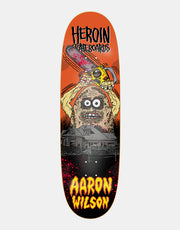 Héroïne Wilson Teggxas Chainsaw Egg Planche de skateboard symétrique - 9.125