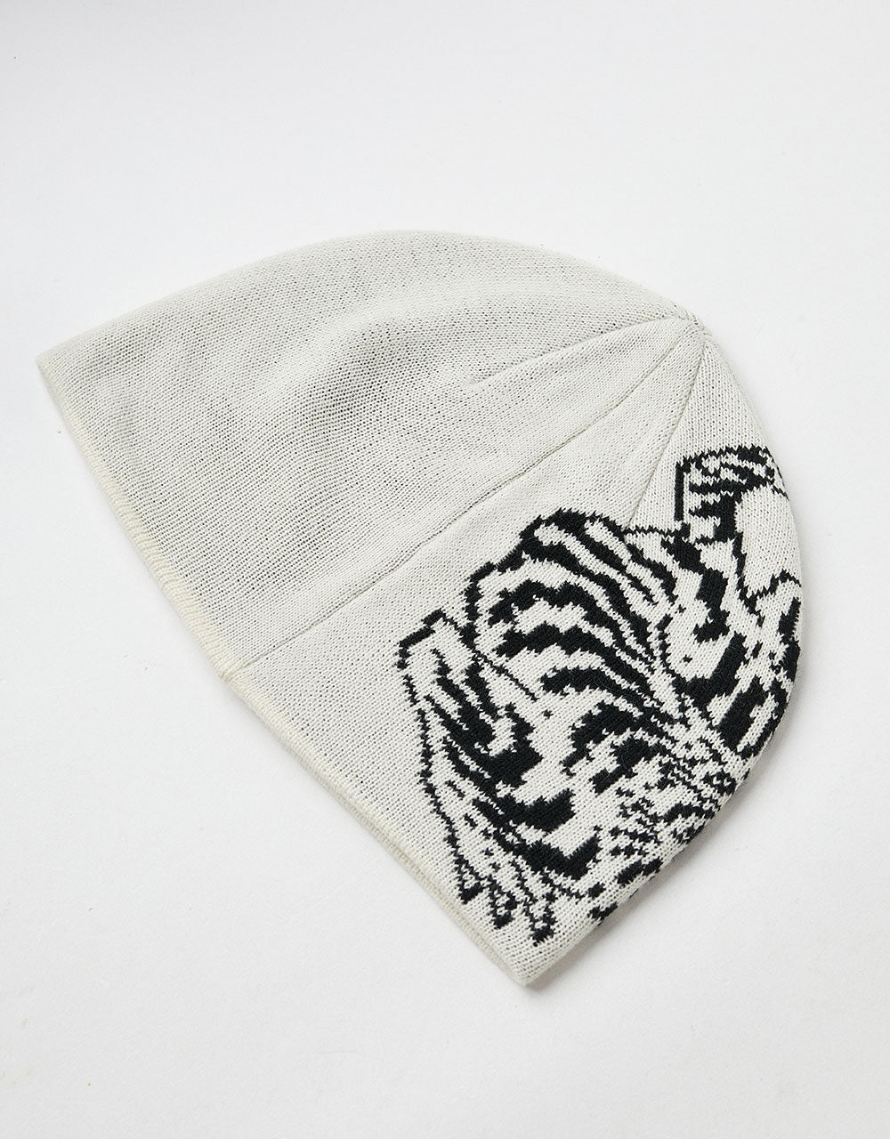 Route One Crawlers Cuffless Beanie - Angora/Black