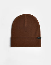 Route One Recycled NY Cuff Beanie - Chocolate