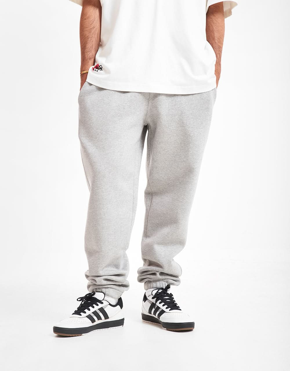 Route One Baggy Sweatpant - Heather Grey