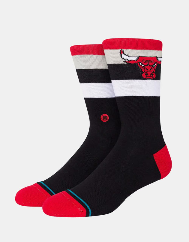 Calcetines Stance x NBA Bulls Crew - Rojo