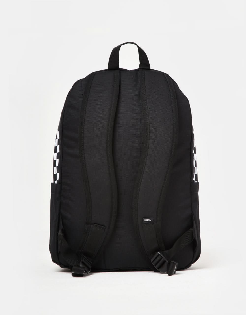 Mochila Vans Old Skool - Negro/Blanco (Logotipo ovalado)