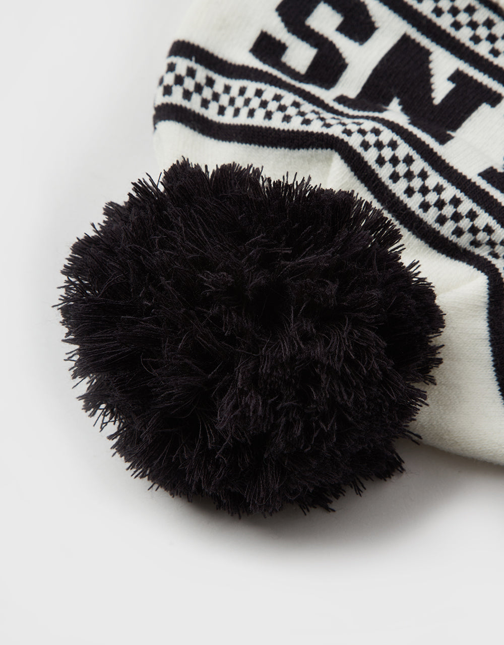 Vans Check Pom Beanie - Marshmallow