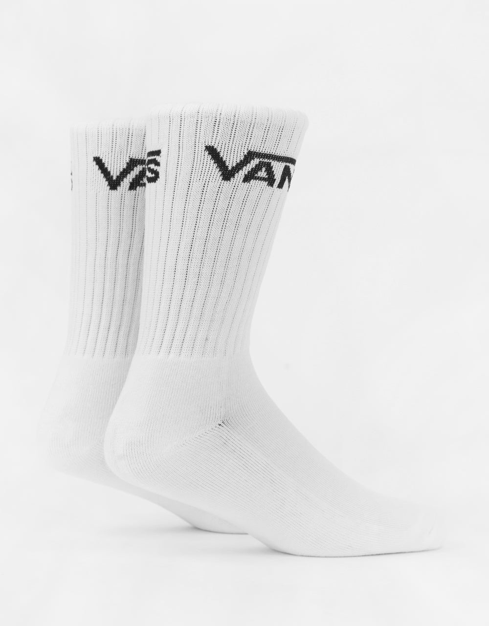 Vans Classic Crew 6 Pack Socks - White